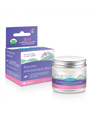 Lansinoh Baume allaitement bio 60ml