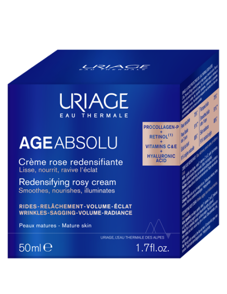 Uriage AGE ABSOLU Crème Rose Redensifiante Peaux Matures 50ml
