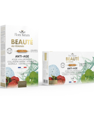 Flora Natura Ampoules Complexe Beauté...