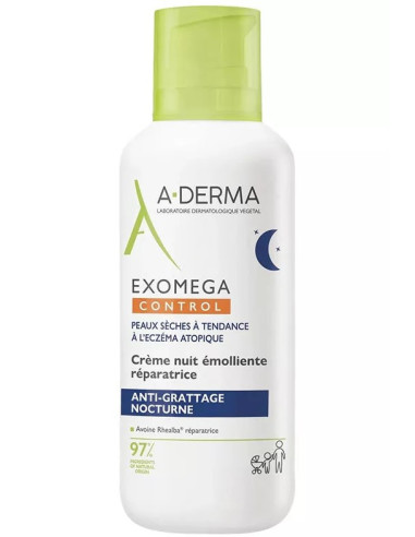 Aderma Exomega Control Crème de Nuit...