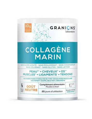 GRANIONS Collagene Marin Poudre -...