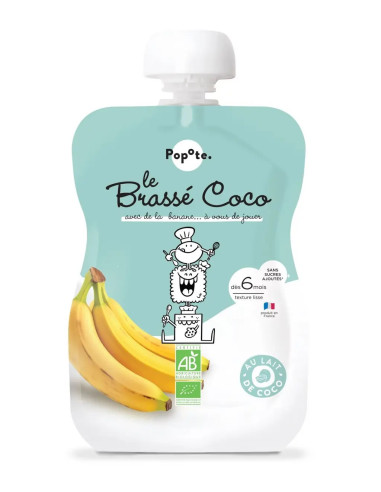 Popote Gourde Brassé Coco Banane...
