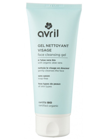 Avril Gel Nettoyant Visage Bio - 100 ml
