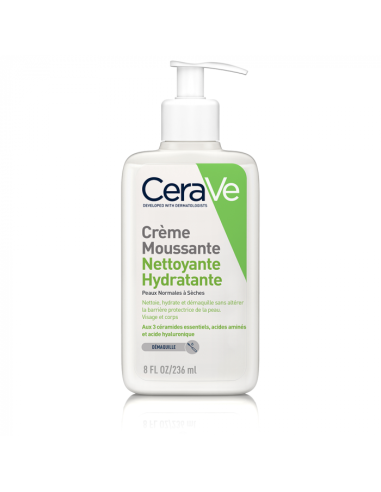 CERAVE CREME MOUSSANTE NETTOYANTE...