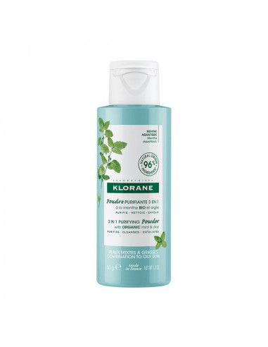 Klorane Poudre Purifiante 3 en 1...
