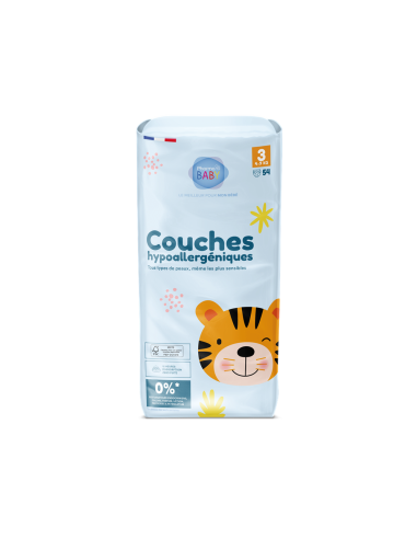 PharmaBABY Couches T3 - x54 4-9kg