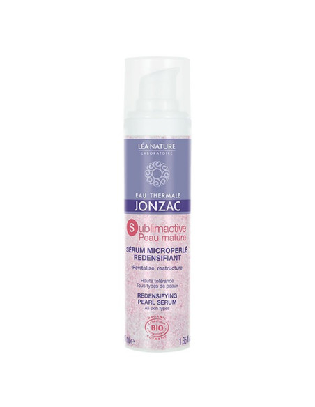 Jonzac Sublimactive Peau Mature Sérum Microperlé Redensifiant Bio 40ml