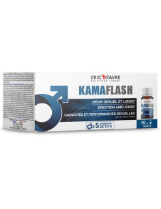 Kamaflash  10 fioles de 10ml